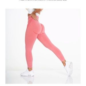 NVGTN coral leggings!